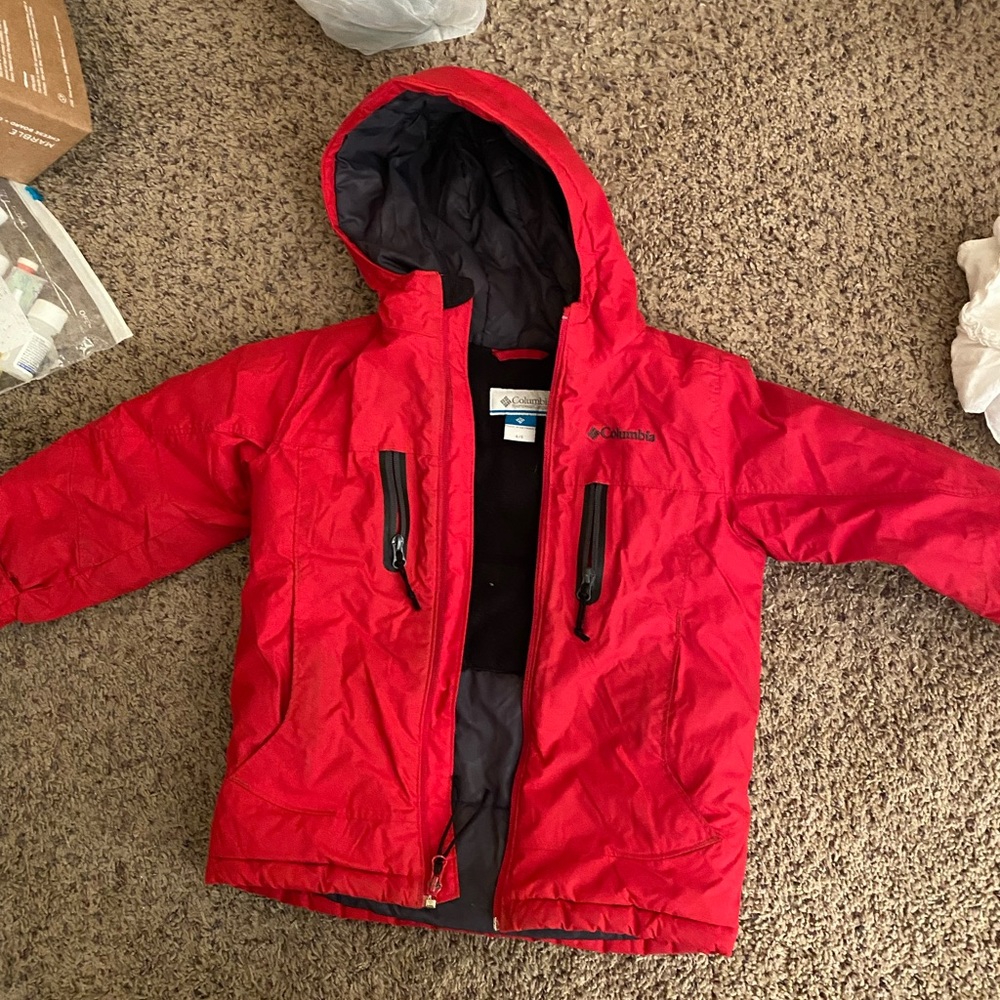 Lightly worn Kids columbia coat